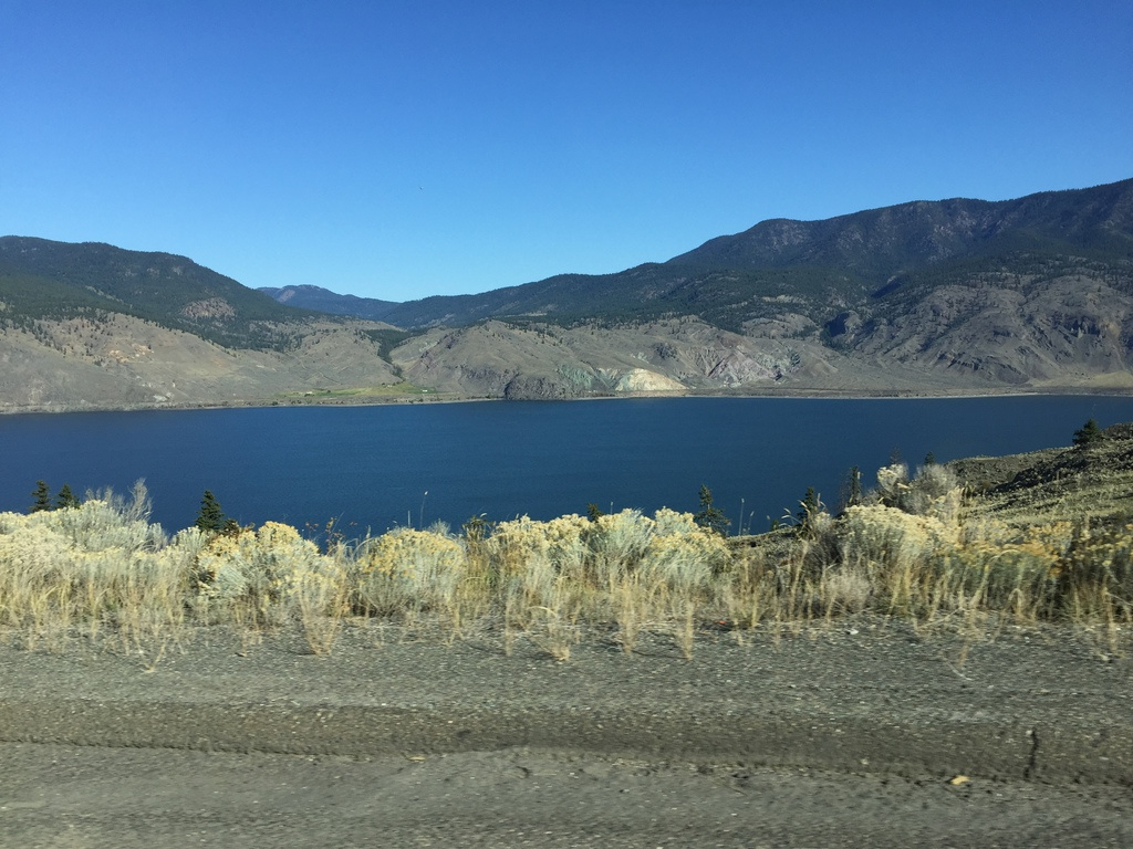 Trockene Gebiete rund um Kamloops