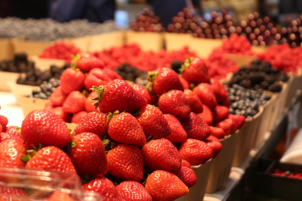 Obst und Gem&uuml;se soweit das Auge reicht