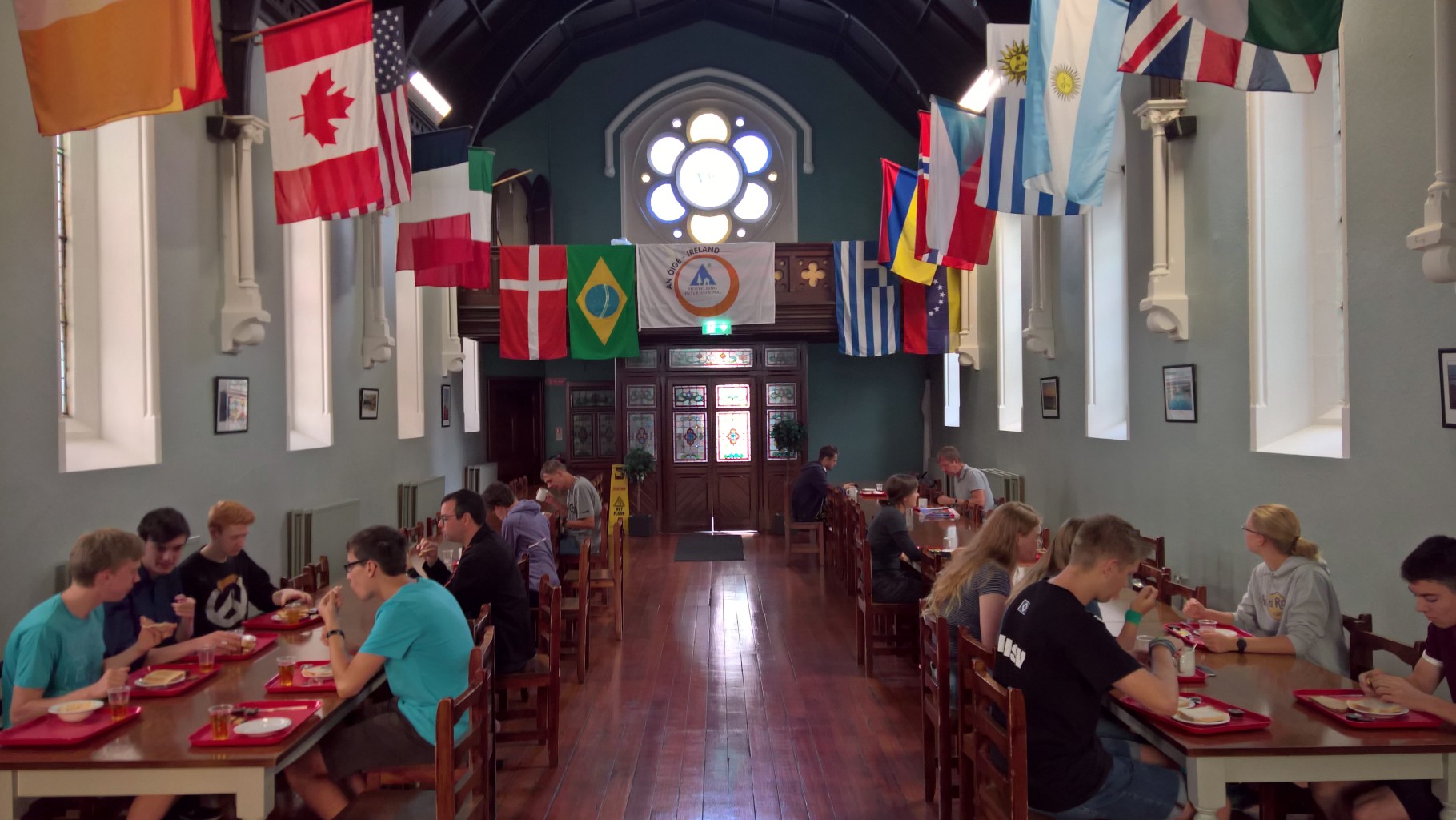 Fr&uuml;hst&uuml;cksraum wie die gro&szlig;e Halle von Hoghwarts
