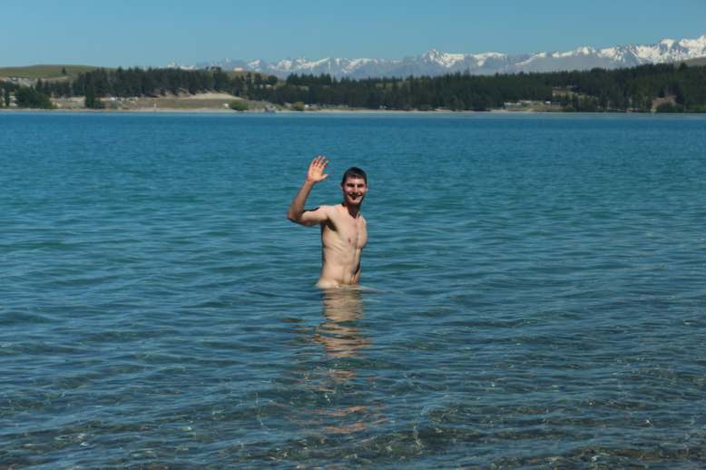 BItterkalt war der Lake Tekapo