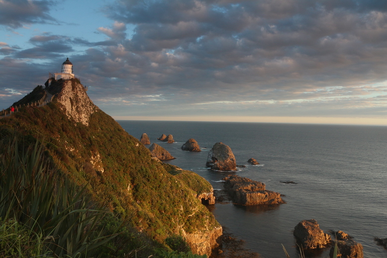 Sonnenuntergang am Nugget Point
