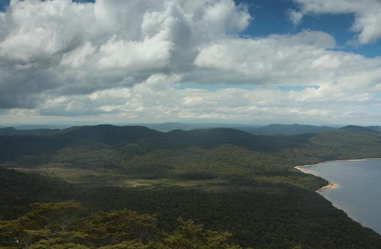 aussicht vom Bluff Lookout