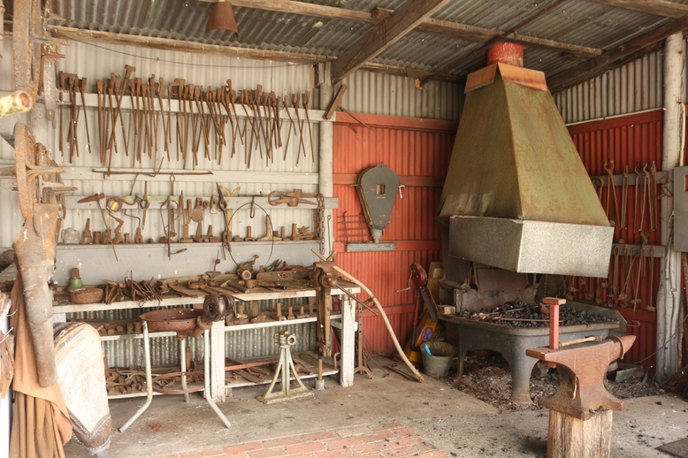 Schmiede in Shantytown